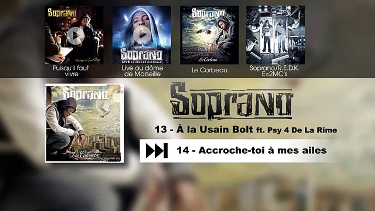 SOPRANO - À LA USAIN BOLT FEAT. PSY 4 DE LA RIME (AUDIO OFFICIEL)