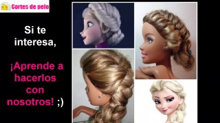 2 PEINADOS ELSA FROZEN | Paso a Paso con Barbie!