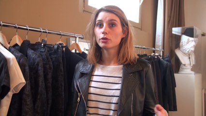 Le look de Zoé Leboucher, créatrice de la marque Admise Paris
