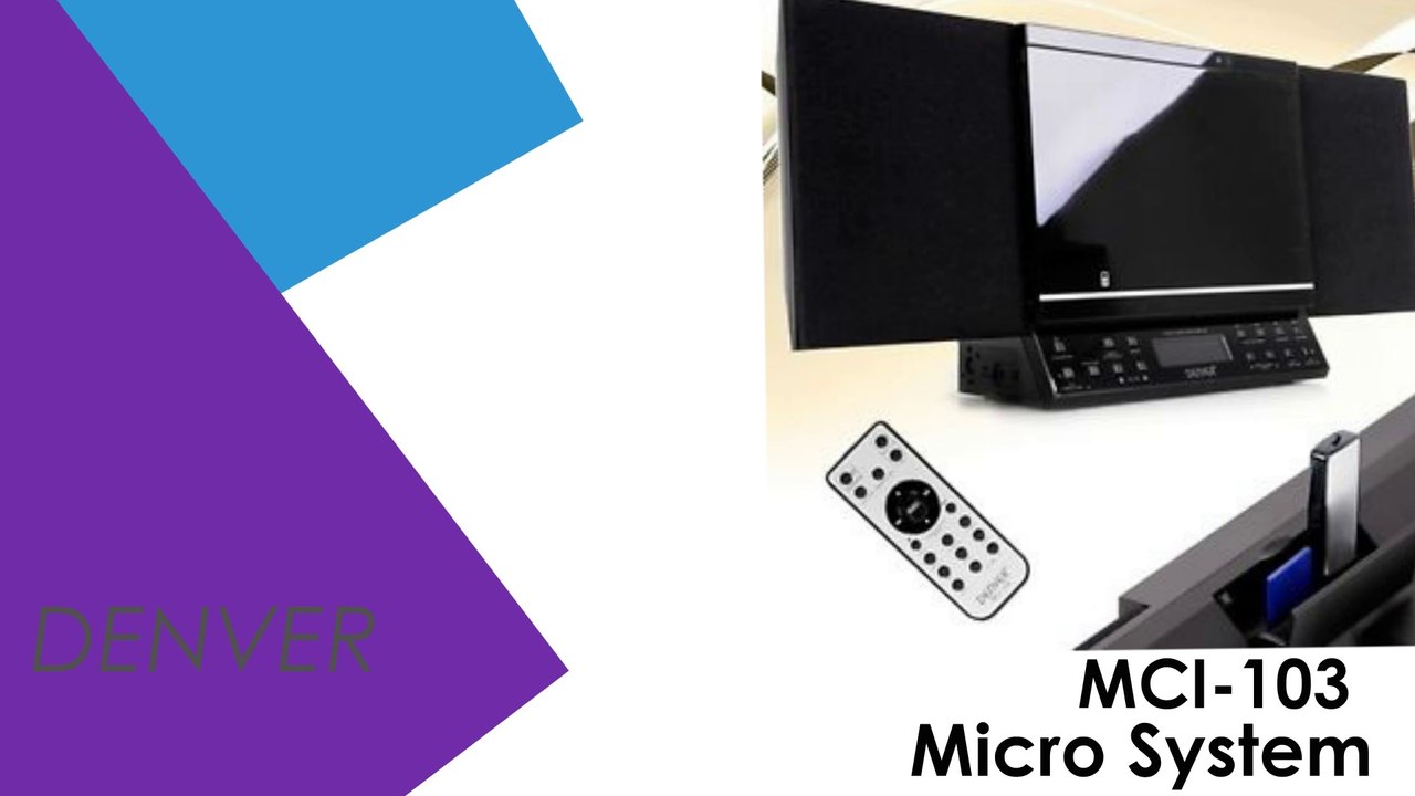 DENVER MCI-103 Micro System