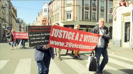 Arras: les victimes de l'écoquartier  de Saint-Laurent manifestent