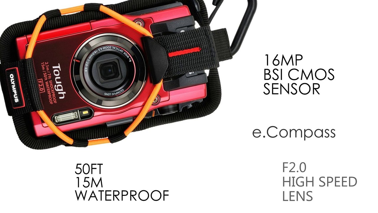 Olympus Tough TG-4 Compact Digital Camera