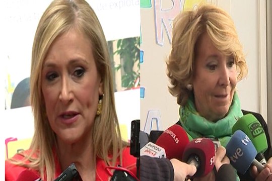 Frente común de Aguirre y Cifuentes ante protestas