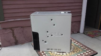 Man kills computer after shooting it 8 times