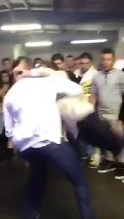 look at crazy dance on wedding party