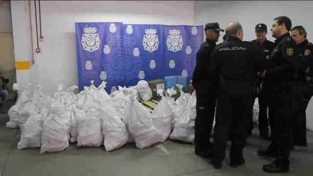El olor alerta a la Policía de una furgoneta con 1.400 kilos de hachís