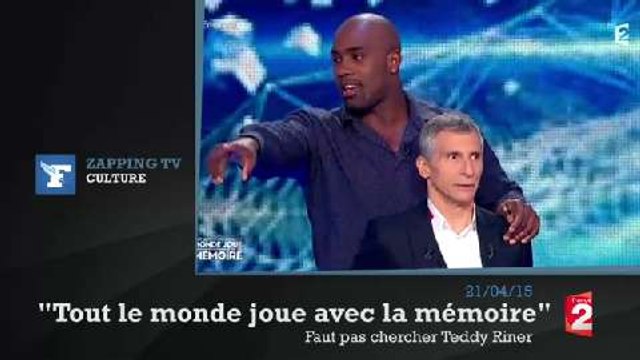 Zapping TV : Teddy Riner remet Michel Cymes en place