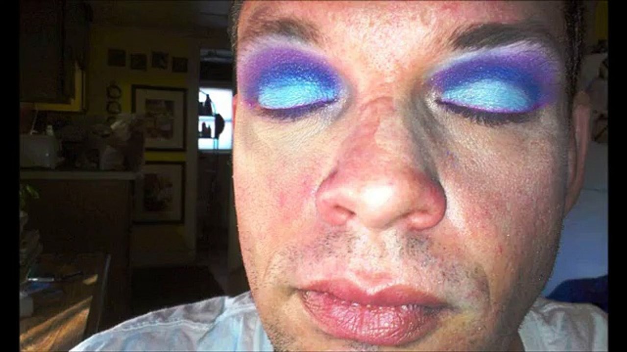 Turquoise, Blue and Purple eye Makeup Tutorial