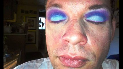 Turquoise, Blue and Purple eye Makeup Tutorial