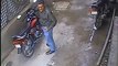 CCTV camera catches bike theft