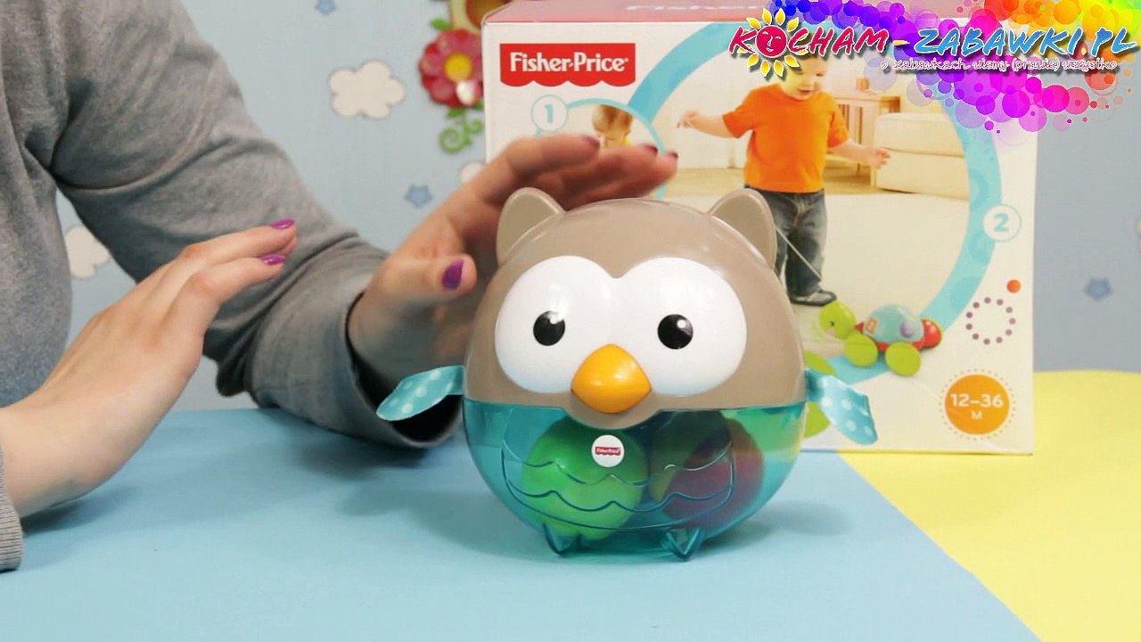 2-in-1 Activity Chime Ball / Soweczka Kuleczka z Piłeczkami - Fisher-Price - CDN46 - Recenzja