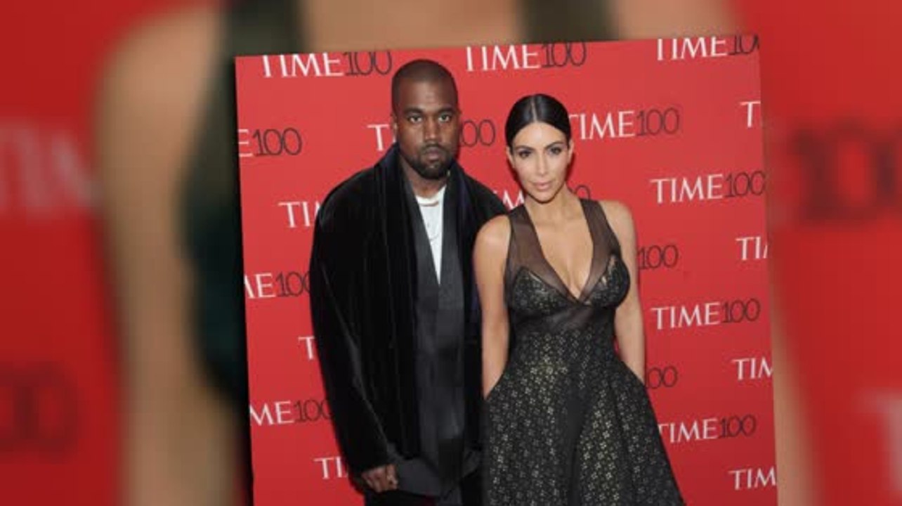 Kim Kardashian et Kanye West assistent au gala TIME 100
