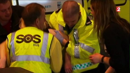 ANGLETERRE, LES RAVAGES DE L' ALCOOL : VIDEO ANGLAIS " IVRE-MORT ".HD