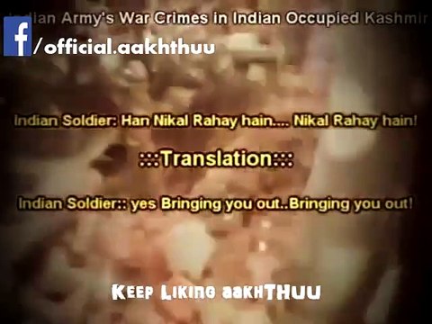 War crimes by Indian army in Jammu Kashmir