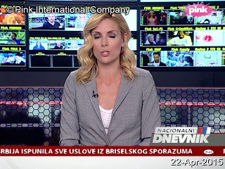 Nacionalni dnevnik u 18.30 (sreda, 22-Apr-2015)