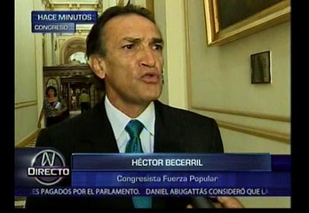 Héctor Becerril: “Se devolvió dinero de viajes como un gesto político”