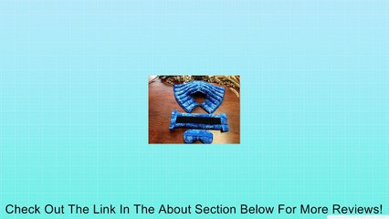 Herbal Heating Pad Set Neck and Shoulder Back and abdomen Lavender Eye Mask Review