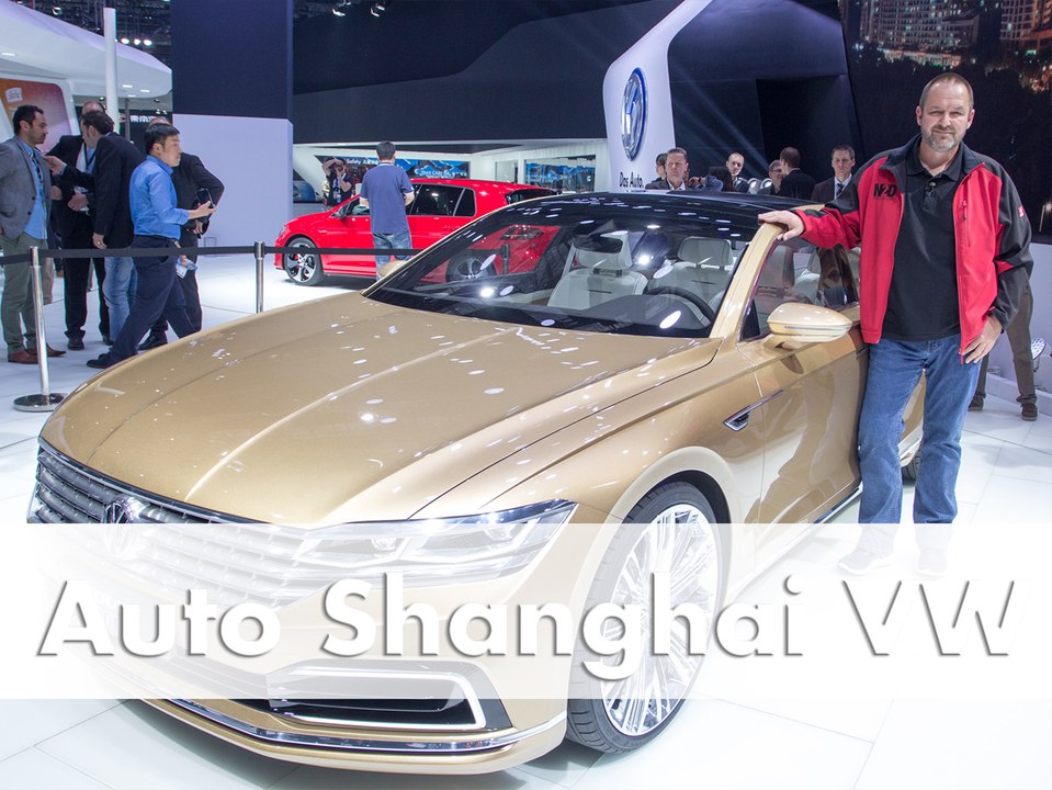 Auto Shanghai 2015: Volkswagen C Coupé GTE Weltpremiere