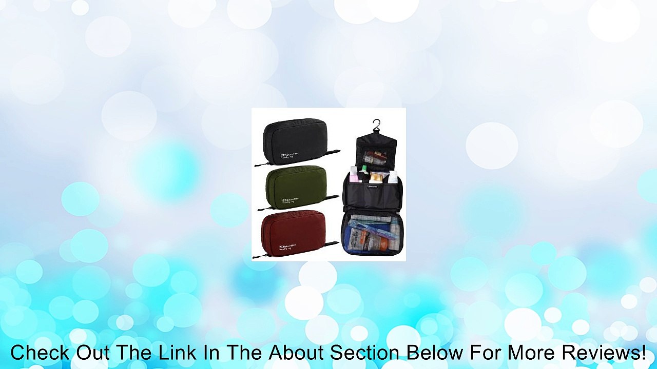 Naturehike Multifuctional Travel Kits Hanging Toiletry Wash Bag Big Capacity Waterproof Shaving Bag Review