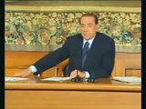 Gaffes con Merkel. Berlusconi la racconta così alla conferenza stampa bilancio governo (7 ago '09)