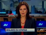 Cotopaxi: Lluvias provocaron deslaves y dejaron incomunicados a 4 recintos
