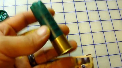 Remington Nitro Turkey 12ga 3" #5 shot XXFull Choke Gel Test