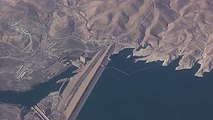 Mosul Dam,Tigris River,Aerial,Iraq,HD,2011  سد الموصل