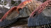 Mapusaurus gang Vs. Argentinosaurus - Planet Dinosaur - BBC