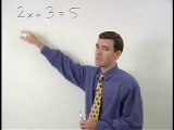 Solving Two Step Equations - MathHelp.com - Algebra Help
