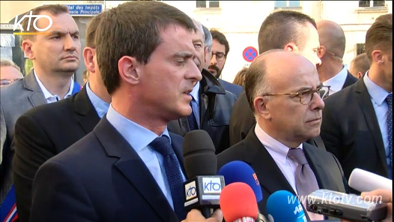 Manuel Valls : "Les catholiques de France étaient visés"