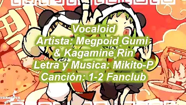 Vocaloid / Gumi & Rin - 1-2 Fan Club / Karaoke Off Vocal