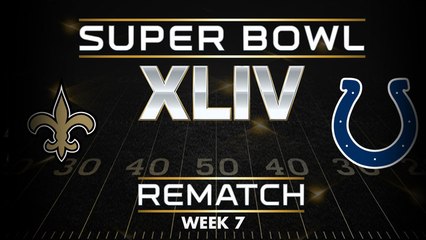 Super Bowl Rematch: Saints vs. Colts
