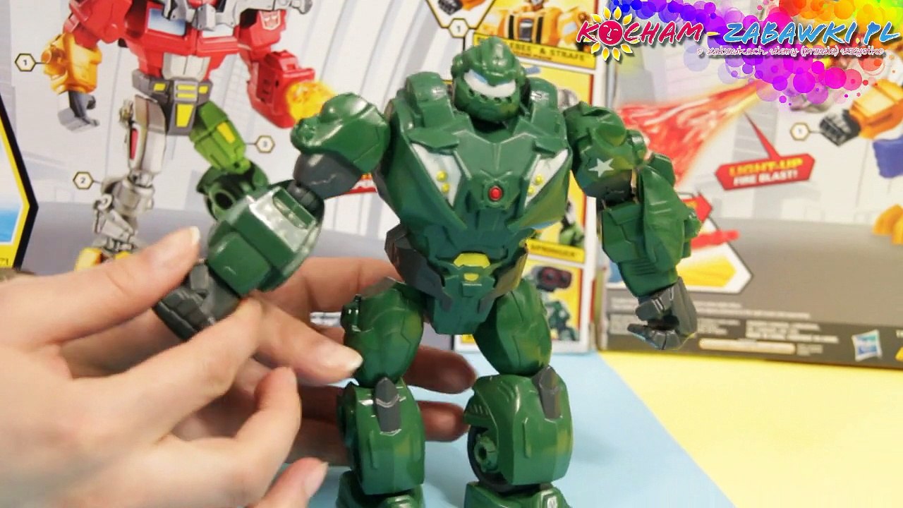 Bulkhead - Transformers Hero Mashers - Hasbro - A8398 A8336 - Recenzja