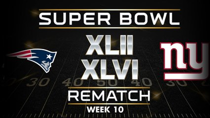 Super Bowl Rematch: Giants vs. Patriots