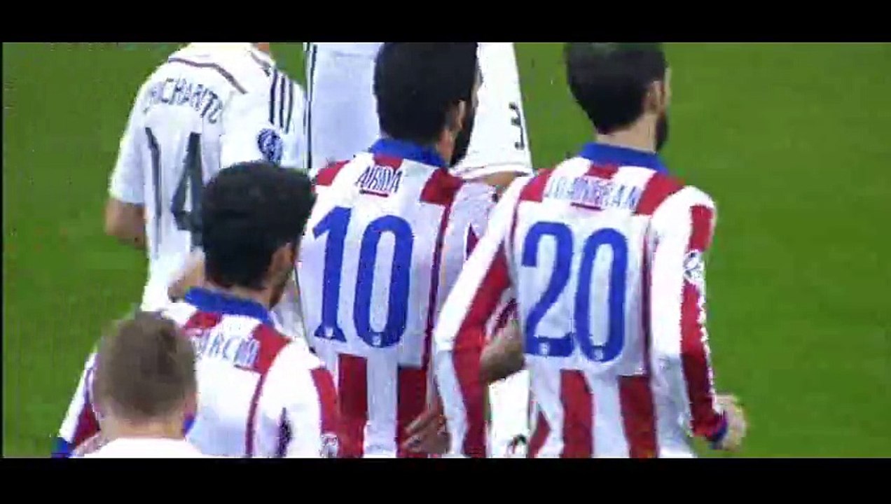 Red Card Arda Turan - Real Madrid 0-0 Atl. Madrid - 22-04-2015