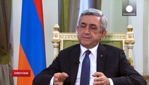 Armenian President Sargsyan pledges remembrance on massacre centenary