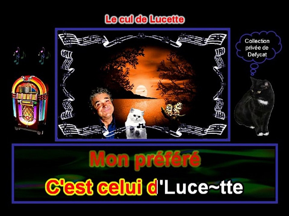 Pierre Perret - Le cul de Lucette.
