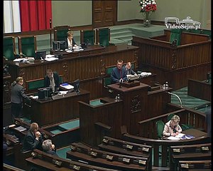 Poseł Artur Dunin - Wystąpienie z dnia 22 kwietnia 2015 roku.