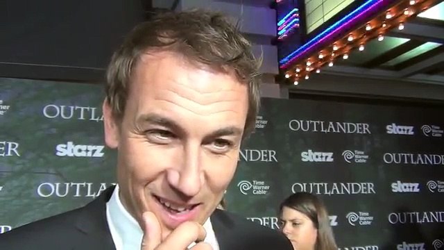 Comic Con 2014 Outlander Red Carpet: Tobias Menzies