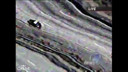 Un cycliste sème une voiture de police en pleine course poursuite !