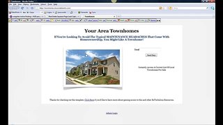 Real Estate Squeeze Page Ideas - Capture more leads!.wmv