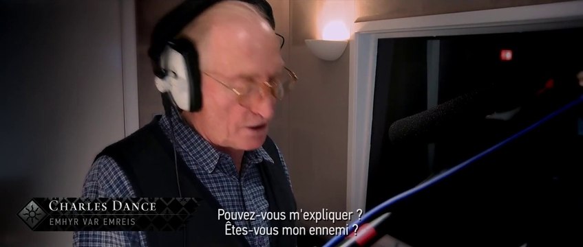 THE WITCHER 3 : Wild Hunt - Featurette En studio avec Charles Dance [VOST|HD] (PS4 XB1)
