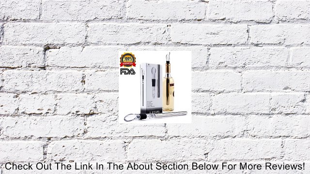 Vintorio Wine Chiller Pourer - 3 in 1 Wine Chiller Stick with Pourer, Aerator, and Chiller Function - Fast and Iceless Way to Cool a Single Bottle of Wine - Lifetime Guarantee Review