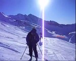 descente ski val thorens