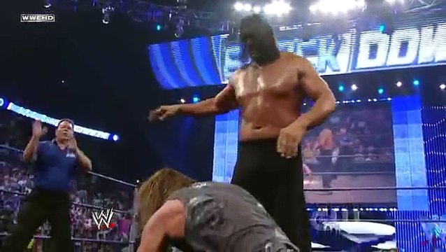 Triple H vs. The Great Khali (Broken Glass Arm Wrestling) (2-2)