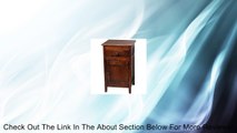 1 Drawer Nightstand - Brown - Furniture & Decor - Bedroom Furniture - Solid Wood Construction - Traditional Style - Non Toxic Review