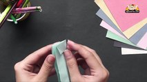Origami - Origami in Sindhi - Learn to make a Heart Bookmark
