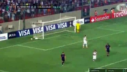 atletico mineiro v. colo colo Luan amazing long range shot