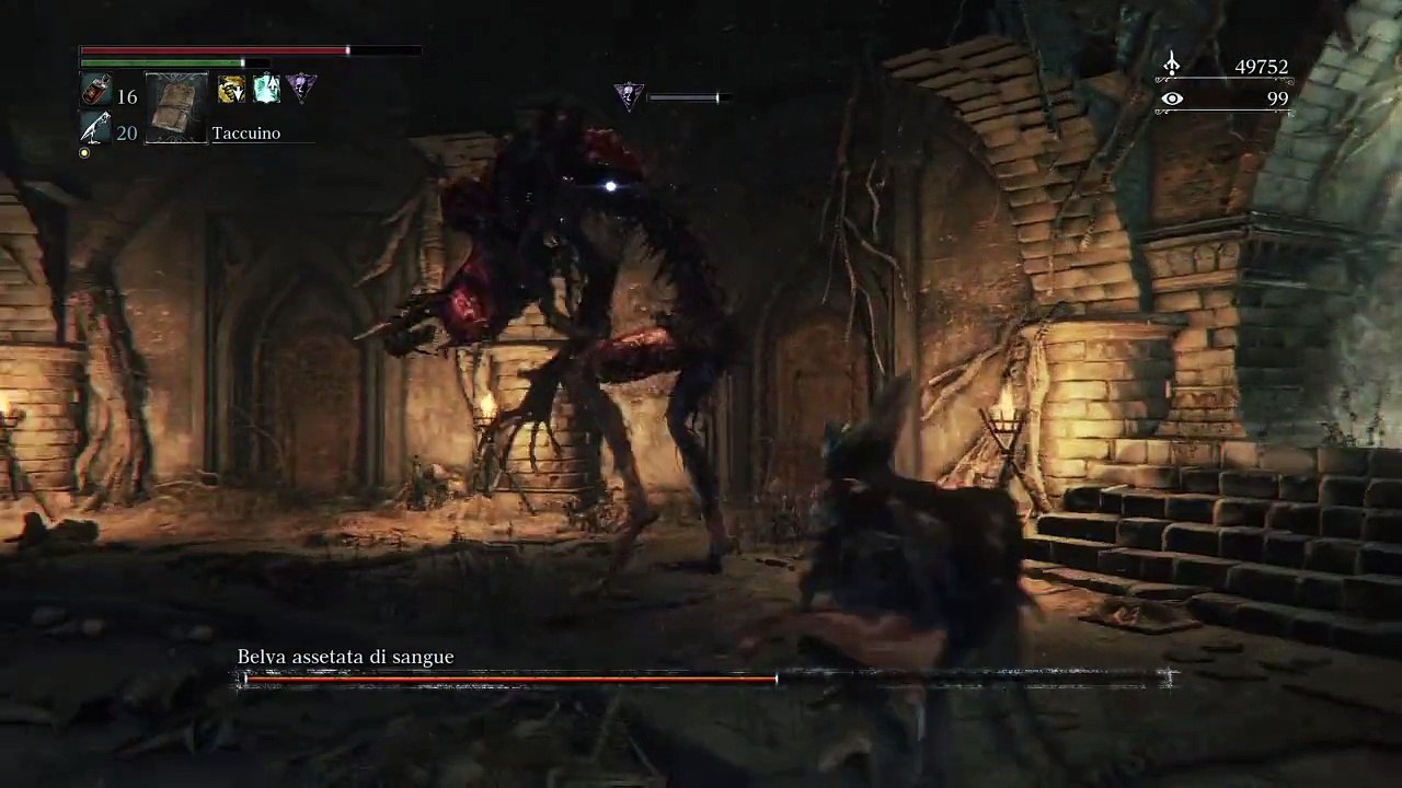 Bloodborne Bloodstarved beast Chalice Dungeon