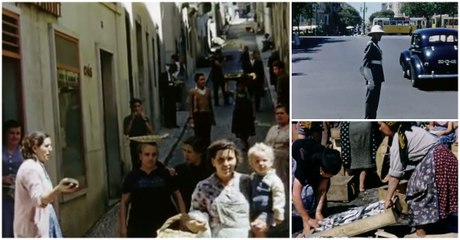 Primeiro Filme A Cores De Lisboa (Em 1950)